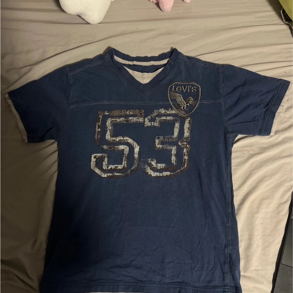 Levi's Blue Short Sleeve Graphic Tee